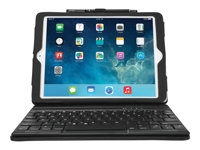 Kensington KeyFolio Pro with Removable Keyboard - Tangentbord och foliefodral - trådlös - Bluetooth - Nordisk K97008PN