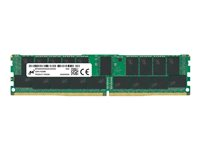 Micron - DDR4 - moduuli - 32 Gt - DIMM 288 nastaa - 3200 MHz / PC4-25600 - CL22 - 1.2 V - rekisteröity - ECC MTA36ASF4G72PZ-3G2R1R