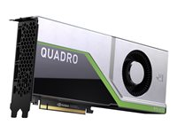 NVIDIA Quadro - Grafikkort - Quadro RTX 6000 - 24 GB GDDR6 - PCIe 3.0 x16 - 4 x DisplayPort, USB-C - för ThinkStation P520 30BE (1000 Watt, 900 Watt), 30BF (1000 Watt, 900 Watt), 30BQ (1000 Watt, 900 Watt), 30DC (1000 Watt, 900 Watt); P620 30E0, 30E1; P720 30BA (1000 Watt, 900 Watt), 30BB (1000 Watt, 900 Watt), 30BU (1000 Watt, 900 Watt); P920 30BC, 30BD, 30BV 4X60V13556