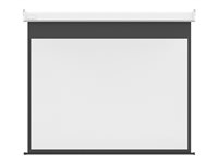 Multibrackets M Motorized Projection Screen Deluxe - Heijastusnäyttö - moottoroitu - 86" (218 cm) - 4:3 - Matte White - valkoinen 7350022730366