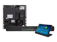 Crestron Flex UC-B30-Z - För zoomningsrum - paket för videokonferens (soundbar, pekskärmskonsol, mini-dator) - Zoomcertifierad - svart - power adapter included UC-B30-Z