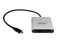 Startech USB 3.0 multi-flashminneskortläsare/skrivare med USB-C - SD, microSD, CompactFlash - Kortläsare (CF I, CF II, MMC, SD, microSD, SDHC, microSDHC, SDXC, microSDXC) - USB 3.0 FCREADU3C