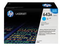 HP 643A - Sinivihreä - alkuperäinen - LaserJet - väriainekasetti (Q5951A) malleihin Color LaserJet 4700, 4700dn, 4700dtn, 4700n, 4700ph+ Q5951A