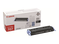 Canon 707 - Musta - alkuperäinen - väriainekasetti malleihin i-SENSYS LBP5000, LBP5100; Laser Shot LBP-5000, 5100 9424A004