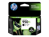 HP 950XL - Tuottoisa - musta - alkuperäinen - Officejet - mustepatruuna malleihin Officejet Pro 251dw, 276dw, 8100, 8600, 8610, 8620, 8630 CN045AE#BGX