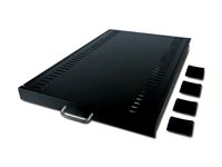 APC - Hylla för rack - svart - 1U - för P/N: AR4012A, AR4017A, AR4032A, AR4038LA, SRT5KRMXLT-A, SRT6KRMXLT-A, SRT8KRMXLT-A AR8123BLK