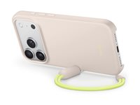 Beats - Skydd för mobiltelefon - med ställning och kamerakontroll - MagSafe-kompatibilitet - polykarbonat - kalksten - för iPhone 17 Pro MGTN4LL/A