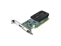 NVIDIA Quadro - Grafikkort - Quadro K600 - 1 GB DDR3 - PCIe 2.0 x16 - DVI, DisplayPort - för ThinkStation C20; C20x; C30; D20; D30; E31; E32; P300 30AG, 30AH; P500; S20; S30 0B47394