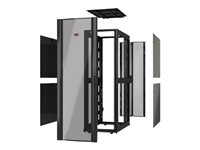 APC NetShelter SX Enclosure Without Sides - Rack skåp - svart - 42U - 19" - för P/N: SMT3000RMI2UC, SMX2KR2UNCX145, SRT3000RMXLA-NC, SRT3000RMXLT-NC, SRT5KRMXLTUS AR3300X609