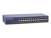 NETGEAR JFS524v2 - Switch - ohanterad - 24 x 10/100 - skrivbordsmodell, rackmonterbar JFS524-200EUS