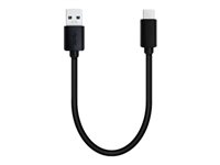 QNAP - USB-kabel - USB typ A (hane) till USB-C (hane) - USB 3.0 - 20 cm CAB-U35G02MAC