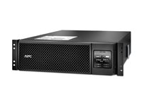 APC Smart-UPS SRT 5000VA RM - UPS (rackmonterbar/extern) - AC 208/240 V - 4500 watt - 5000 VA - 1-fas - Ethernet 10/100, USB - utgångskontakter: 2 - 3U - svart - APC Take-Back - för P/N: NBPD0150, SRT192BP, SRT192BPUS, SRT192RMBP, SRT192RMBPUS SRT5KRMXLW-HW