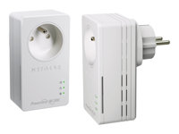 NETGEAR Powerline XAVB1601 - PowerLine adaptersats HomePlug AV (HPAV) - vägginsticksbar XAVB1601-100PES