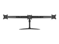 Multibrackets M VESA Desktopmount Triple Arm - Asennuspakkaus (3-näytön asennusvarsi) malleihin 3 LCD-näyttöä - alumiini, teräs - musta -näytön koko: 15"-24" - työpöytä jalusta 7350022734999