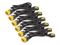 APC - Strömkabel - power IEC 60320 C13 till IEC 60320 C14 - 10 A - 1.22 m - svart - Nordamerika - för P/N: SCL500RMI1U, SCL500RMI1UC, SCL500RMI1UNC, SMTL1500RMI3UC, SMTL750RMI2UC, SRT1500RMXLI AP8704S-NA