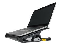 Targus Chill Mat - Ställ för bärbar dator - med USB 2.0 nav med 4 portar - svart, grå AWE81EU