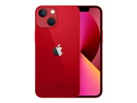 Apple iPhone 13 mini - (PRODUCT) RED - 5G smartphone - dual-SIM / Internminne 256 GB - OLED display - 5.4" - 2340 x 1080 pixlar - 2 bakre kameror 12 MP, 12 MP - front camera 12 MP - röd MLK83QN/A