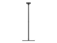 Multibrackets M Pro Series - Asennuskomponentti (kattolevy, 2 pylvästä, kiinnityspidike, pole connector) malleihin kotelo - teräs - musta -näytön koko: 49"-65" 7350105211577