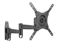Multibrackets M VESA Flexarm 360 III - Monteringssats (väggfäste) - för LCD-TV - svart - skärmstorlek: 15"-32" - väggmonterbar 7350022733299