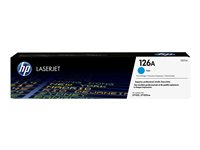 HP 126A - Sinivihreä - alkuperäinen - LaserJet - väriainekasetti (CE311A) malleihin Color LaserJet Pro CP1025; LaserJet Pro MFP M175; TopShot LaserJet Pro M275 CE311A