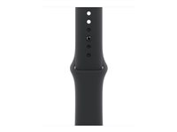 Apple - Band för smart klocka - 42mm - storlek M/L - svart - för Watch Hermès Series 12, Hermès Series 9, SE 3, Series 10, Series 11, Series 12, Series 9 MXLK3ZM/A