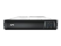 APC Smart-UPS SMT 2200VA LCD RM with SmartConnect - UPS (telineasennettava) - Vaihtovirta 230 V - 1980 watti(a) - 2200 VA - RS-232, USB - lähtöliittimet: 9 - 2U malleihin P/N: AR3003, AR3003SP, AR3006, AR3006SP, AR3103, AR3103SP, AR3106, AR3106SP, AR9300SP SMT2200RMI2UC