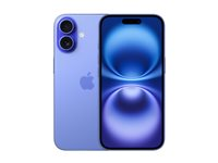 Apple iPhone 16 - 5G smartphone - dual-SIM / Internminne 128 GB - OLED display - 6.1" - 2556 x 1179 pixlar - 2 bakre kameror 48 MP, 12 MP - front camera 12 MP - ultramarinblå MYEC3QN/A