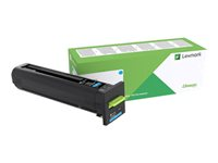 Lexmark - Tuottoisa - sinivihreä - alkuperäinen - väriainekasetti LCCP, Lexmark Corporate malleihin Lexmark CX820de, CX820dtfe, CX825de, CX825dte, CX825dtfe, CX860de, CX860dte, CX860dtfe 82K2HCE