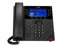 HP Poly VVX 450 - OBi Edition - VoIP-telefon - 3-riktad samtalsförmåg - SIP, SRTP, SDP - 12 linjer - svart 89K71AA#ABB