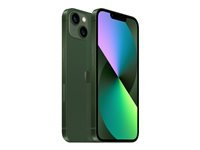 Apple iPhone 13 - 5G smartphone - dual-SIM / Internminne 128 GB - OLED display - 6.1" - 2532 x 1170 pixlar - 2 bakre kameror 12 MP, 12 MP - front camera 12 MP - grön MNGK3QN/A