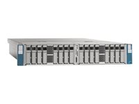 Cisco UCS C260 M2 Rack-Mount Server - kan monteras i rack Xeon E7-2870 2.4 GHz - 128 GB - HDD 16 x 300 GB UCS-C260M2-VCD2