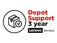 Lenovo Depot - Utökat serviceavtal - material och tillverkning (för bärbara datorer) - 3 år (från ursprungligt inköpsdatum av utrustningen) - för IdeaPad D330-10; IdeaPad Duet 3 10; 5 CB 13; Miix 630-12Q35; Yoga Duet 7 13; 7 13IML05 5WS0K78452