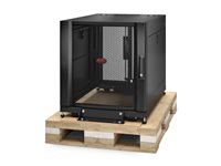 APC NetShelter SX - Rack skåp - svart - 12U - 19" - TAA-kompatibel - för P/N: SMT3000RMI2U, SMT3000RMI2UC, SRT3000RMXLA-NC, SRT3000RMXLT-NC, SURT48RMXLBP AR3003SP