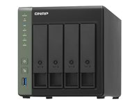 QNAP TS-431KX - NAS-palvelin - 4 telineet - 16 Tt - SATA 6Gb/s - HDD 4 Tt x 4 - RAID RAID 0, 1, 5, 6, 10, JBOD - RAM 2 Gt - Gigabit Ethernet / 10 Gigabit Ethernet - iSCSI tuki TS-431KX-2G+4XHDWG440UZSVA
