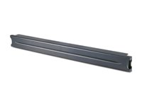 APC - Utfyllnadspanel för rack - svart - 1U - 19" (paket om 10) - för P/N: AR4012A, AR4017A, AR4032A, AR4038LA, SRT5KRMXLT-A, SRT6KRMXLT-A, SRT8KRMXLT-A AR8136BLK