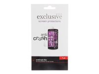 Insmat Exclusive AntiCrash - Näytön suojus tuotteelle matkapuhelin - kalvo - läpinäkyvä 861-1527