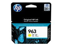 HP 963 - 10.7 ml - keltainen - alkuperäinen - Officejet - mustepatruuna malleihin Officejet Pro 9010, 9012, 9014, 9015, 9016, 9019, 9020, 9022, 9025 3JA25AE#BGX