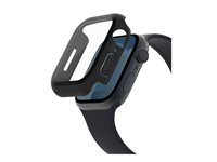 Belkin SCREENFORCE - Stötsskydd för smartwatch - skärmskydd - polykarbonat, tempererat glas (9H) - svart OVG003ZZBK