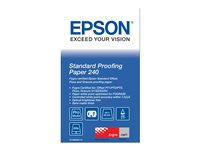 Epson Proofing Paper Standard - Puolimatta - 9 milliä - Rulla (111,8 cm x 30,5 m) - 240 g/m² - 1 rulla (rullat) vedospaperi malleihin Stylus Pro 11880, Pro 98XX; SureColor SC-P10000, P20000, P8000, P9000, P9500, T7000, T7200 C13S045114
