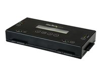 StarTech Hårddiskrensare för 2,5 eller 3,5-tums SATA-enheter - 4 fack - fristående - Hårddiskraderare - 2.5" / 3.5" - SATA 6Gb/s - AC 100-240 V - svart SATERASER4