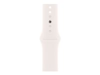 Apple - Band för smart klocka - 40 mm - storlek S/M - ljus rouge - för Watch Hermès Series 12, Hermès Series 9, SE 3, Series 10, Series 11, Series 12, Series 9 MAXC4ZM/A