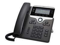 Cisco IP Phone 7841 - With Multiplatform Phone Firmware - VoIP -puhelin - SIP - 4 linjaa - TAA-yhdenmukainen CP-7841-3PCC-K9=