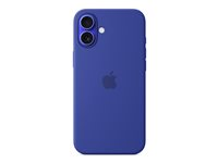 Apple - Skydd för mobiltelefon - MagSafe-kompatibilitet - silikon - ultramarinblå - för iPhone 16 Plus MYYF3ZM/A