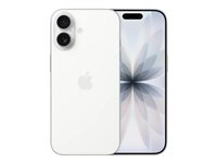 Apple iPhone 17 - 5G smartphone - dual-SIM / Internminne 256 GB - OLED-skärm - 6.3" - 2622 x 1206 pixlar (120 Hz) - 2 bakre kameror 48 MP, 48 MP - front camera 18 megapixlar - vit MG6K4QN/A
