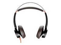 HP Poly Blackwire 7225 - Blackwire 7200 series - headset - kabelansluten - USB-A - TAA-kompatibel 7S4M8AA