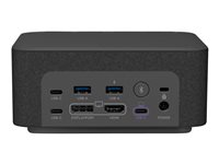 Logitech Logi Dock for Teams - Telakointiasema - USB-C - HDMI, DP - Bluetooth malleihin Room Solution Large 986-000020