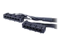 APC - Nätverkskabel - TAA-kompatibel - RJ-45 (hona) till RJ-45 (hona) - 7 m - UTP - CAT 6 - svart DDCC6-023