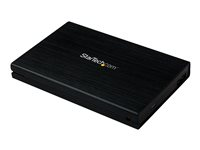 Startech 2.5" Hard Drive Enclosure - Supports UASP - SATA 6Gbps - USB 3.0 External Hard Drive Enclosure - SSD/HDD Enclosure (S2510BMU33) - Förvaringslåda - 2.5" - SATA 6Gb/s - USB 3.0 - svart - för P/N: HB30C1A1CPD, HB30C3AGEPD, HB30C3APDW, HB30C4ABW, HB30C4AFPD, USBDUPE115, USBDUPE17 S2510BMU33