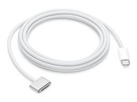 Apple - Strömkabel - USB-C (hane) till MagSafe 3 (hane) magnetisk - 2 m - silver MW613ZM/A