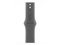 Apple - Band för smart klocka - 42mm - storlek M/L - stone grey - för Watch Hermès Series 12, Hermès Series 9, SE 3, Series 10, Series 11, Series 12, Series 9 MXLH3ZM/A